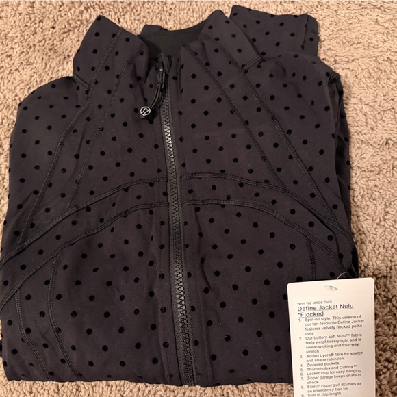 Lululemon Define Jacket Nulu *Flocked New With Tags - Picture 5 of 5